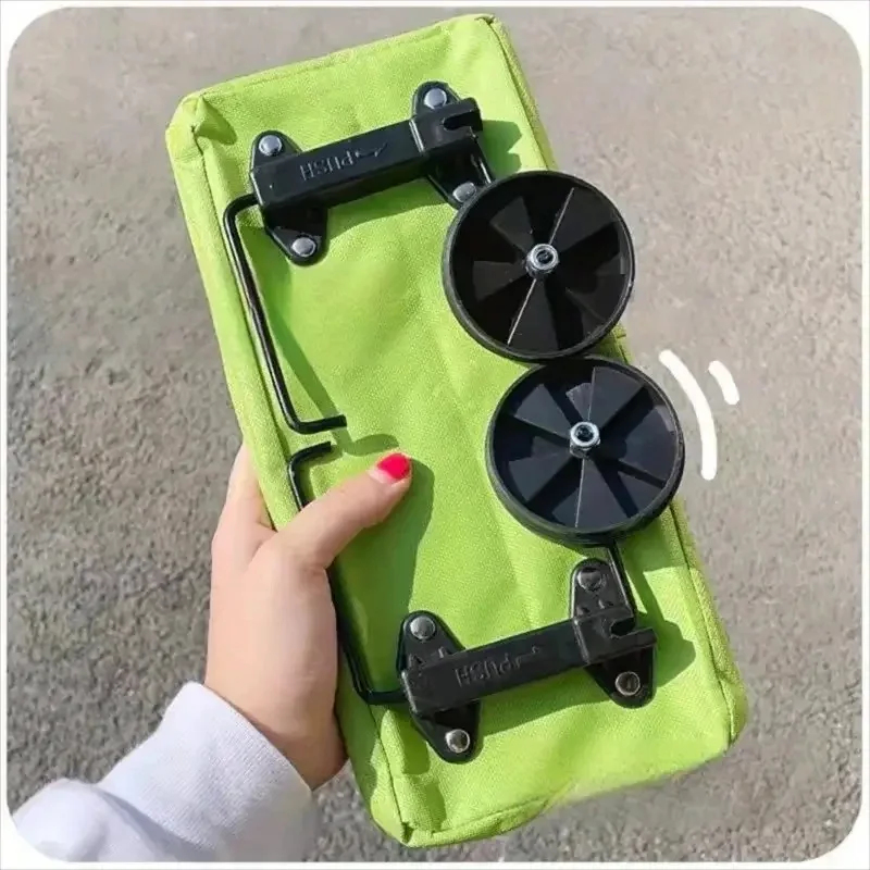 Foldable Backpack Small - Carrinho de Compras Portátil e Dobrável