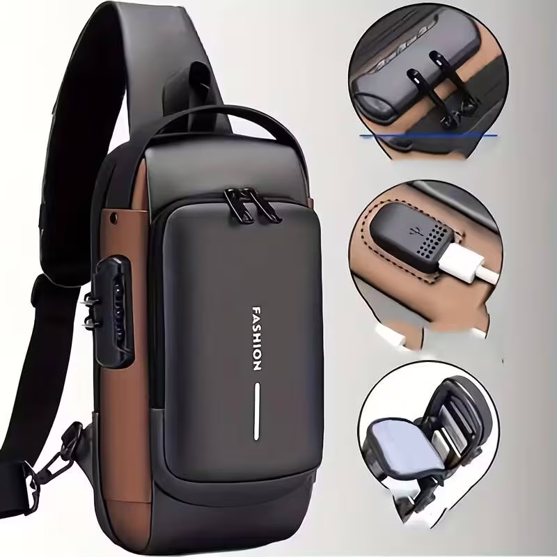 Travel Backpack Anti Theft - Mochila Antifurto para Motocicleta com Zíperes