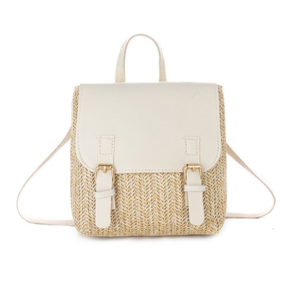 Leather Backpack Vintage - Bolsa Versátil em Couro PU, Mochila