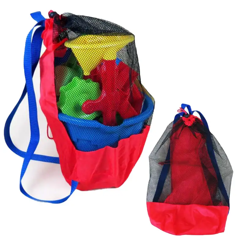 Foldable Backpack Small - Bolsa de praia dobrável, portátil, de