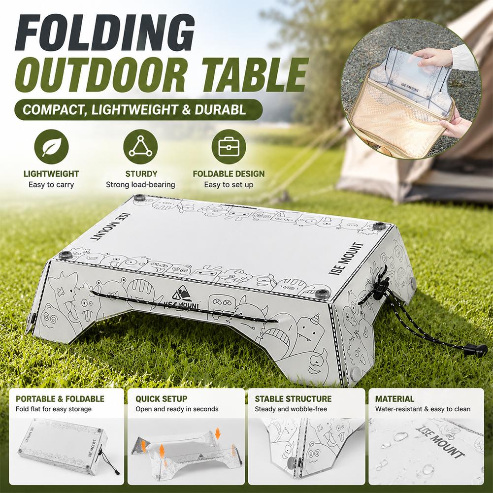 Foldable Backpack Small - Mesa de Camping Dobrável Ultralight PP