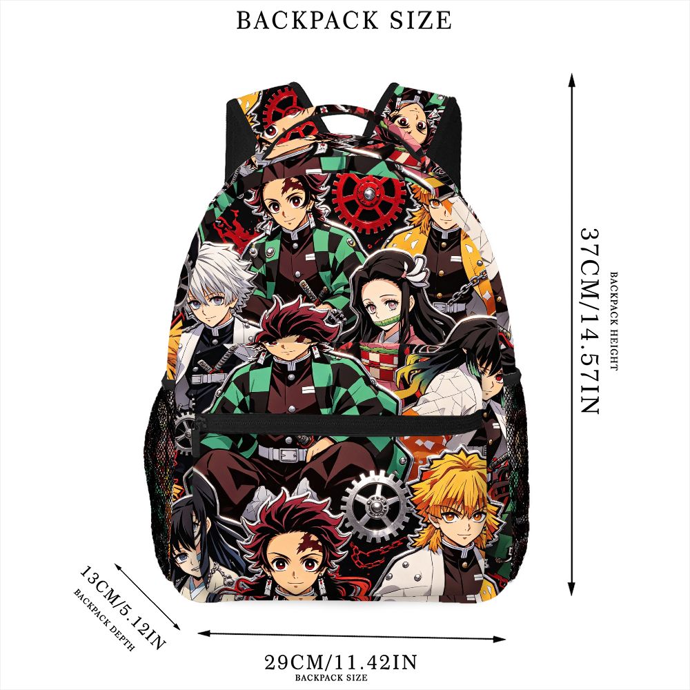 Mochila de Anime Demon Slayer  - School Backpack Teen avaliação e preço
