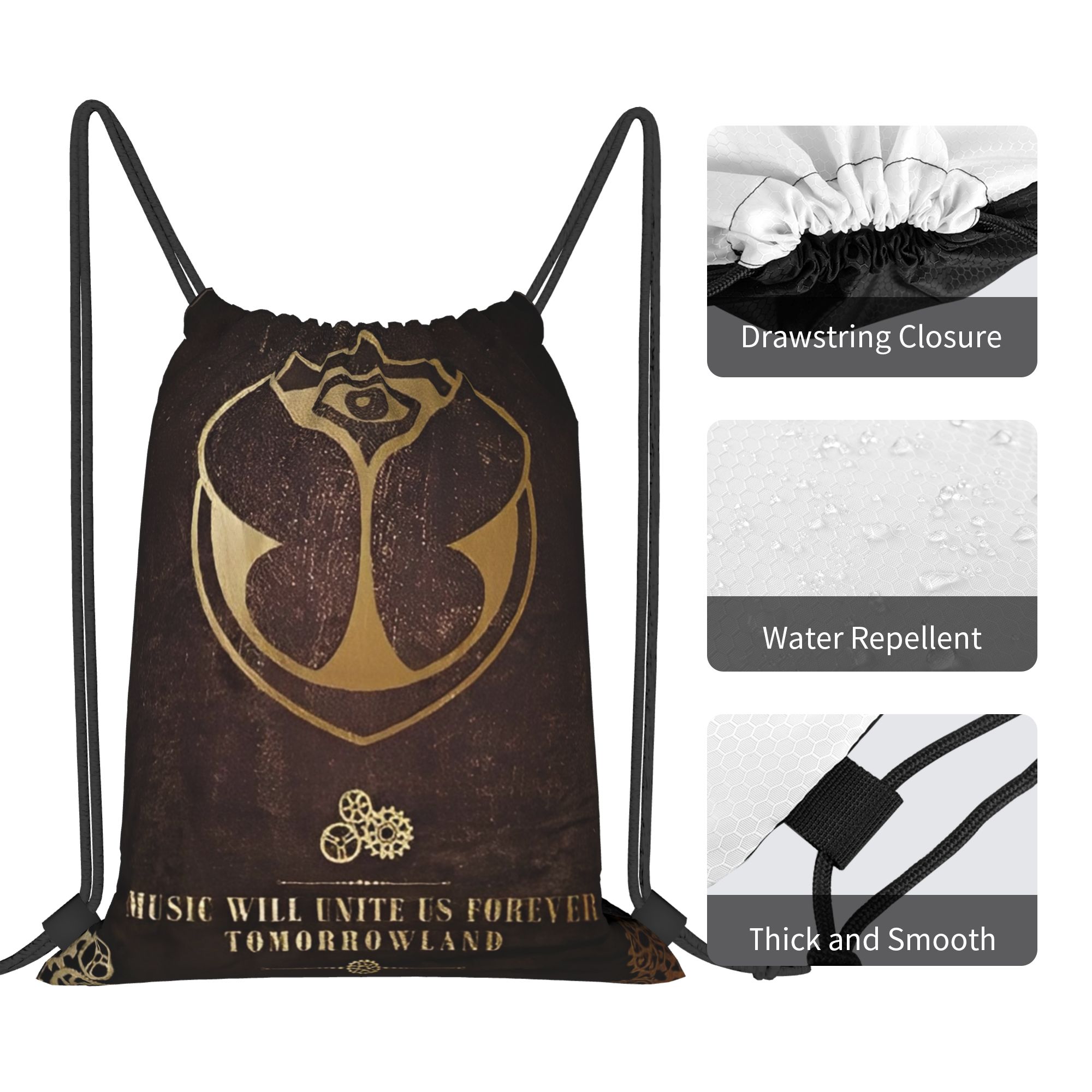 Bolsas com cordão Tomorrowland - Drawstring Gym Bag avaliação e preço