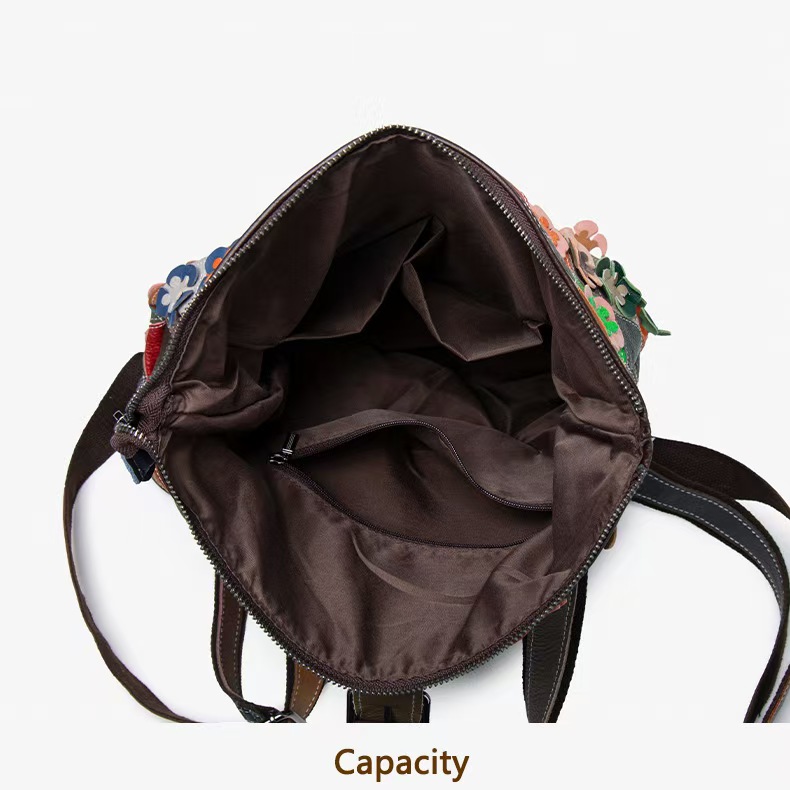 Mochila Vintage Feminina em Co - Fashion Backpack Women avaliação e preço