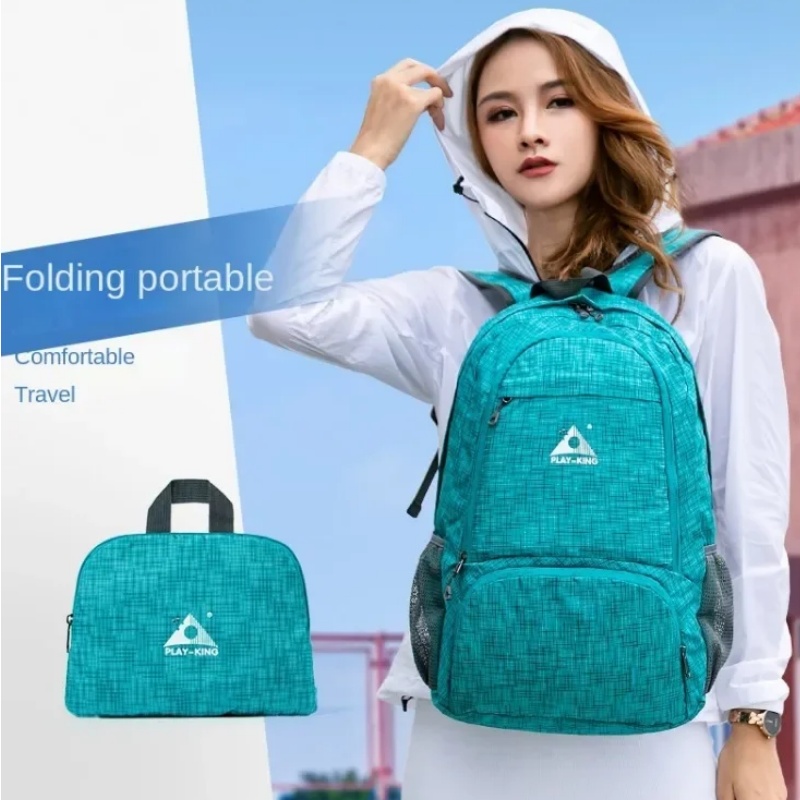 Mochila Dobrável Leve para Via - Foldable Backpack Small avaliação e preço