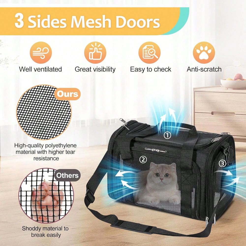 Mochila dobrável para animais  - Foldable Backpack Small avaliação e preço