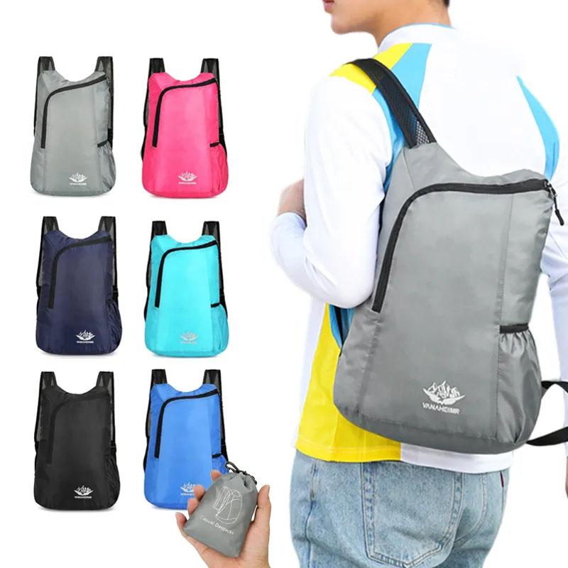 20l unisex leve ao ar livre mo - Foldable Backpack Small avaliação e preço