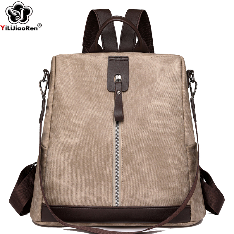Moda anti-roubo mochila femini - Travel Backpack Anti Theft avaliação e preço