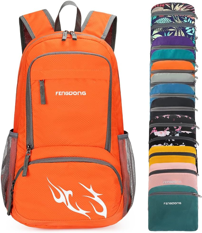FENGDONG 35L Leve Dobrável Imp - Foldable Backpack Small avaliação e preço