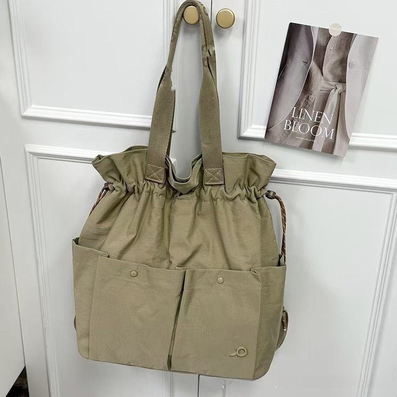 Bolsa de Ombro Grande com Cord - Drawstring Gym Bag avaliação e preço