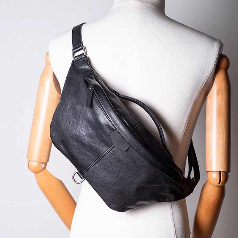 Aetoo bolsa de peito de couro  - Leather Backpack Vintage avaliação e preço