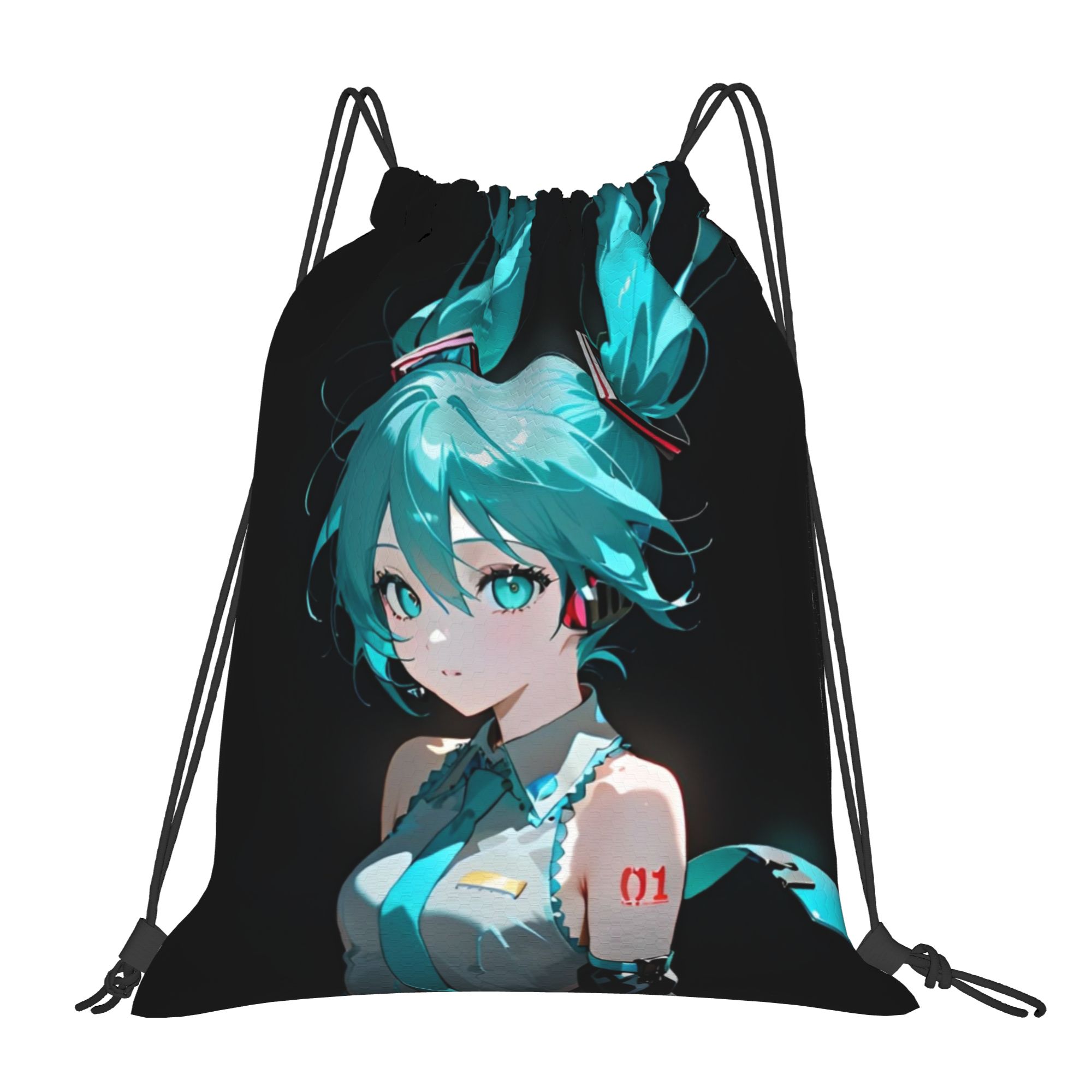 H-Hatsunes Mikus Bag Mochila c - Drawstring Gym Bag avaliação e preço